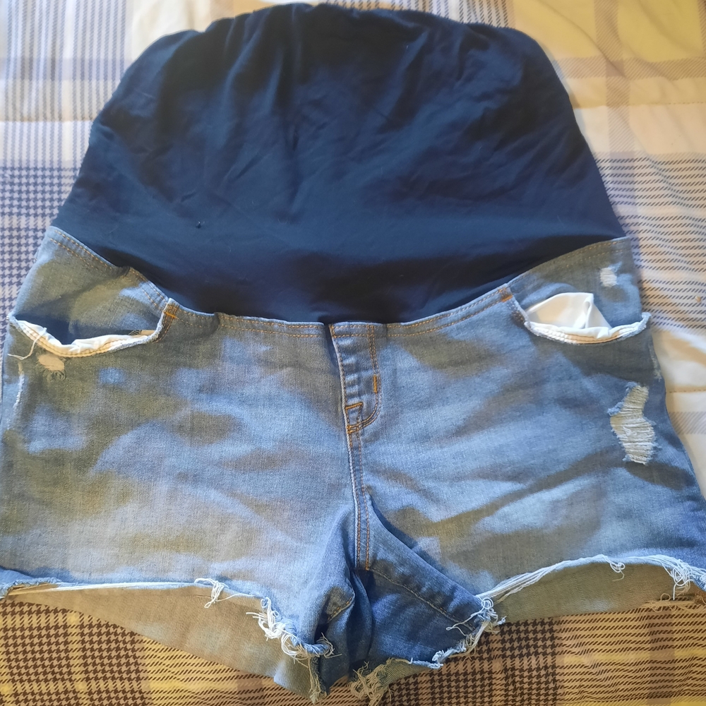 Denim Blue Women's Shorts